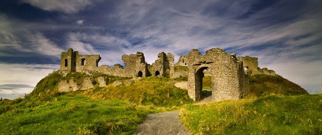 The ruins of Rock of Dunamase, County Laois