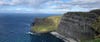 Overlooking the sea and cliffs in County Clare