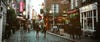 Busy backstreet in Dublin