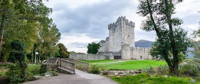 Ross Castle in County Kerry